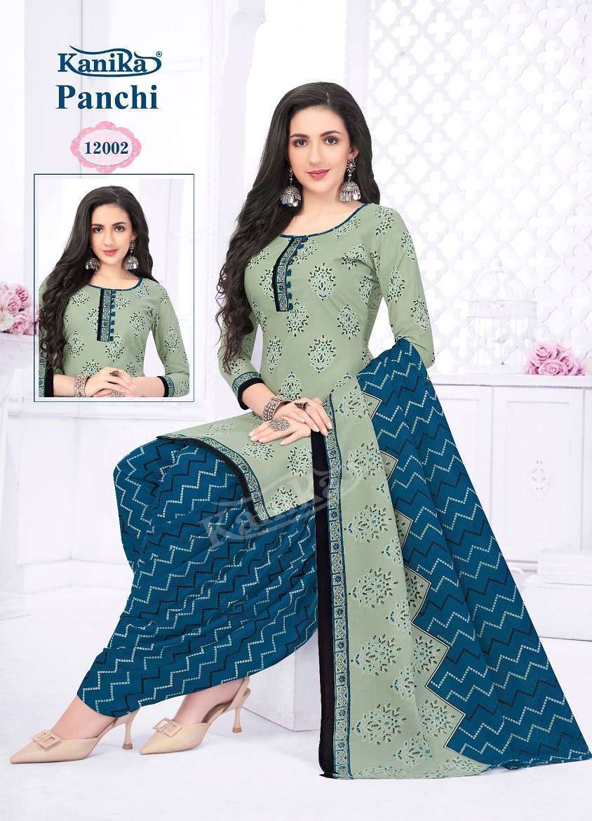 Kanika Panchi Vol-12 - Readymade With Inner 