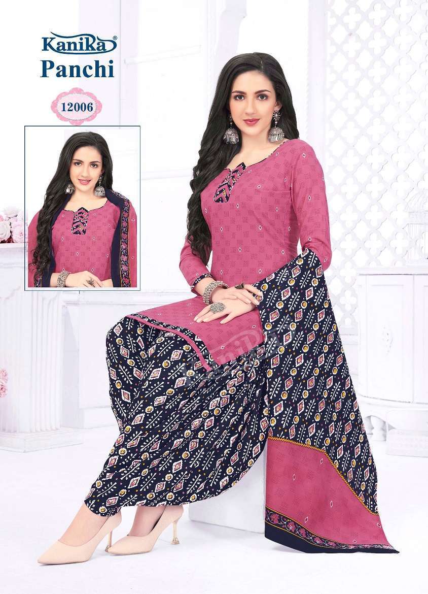 Kanika Panchi Vol-12 - Readymade With Inner 