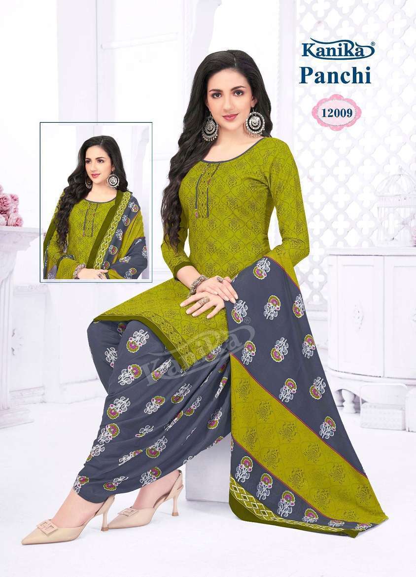 Kanika Panchi Vol-12 - Readymade With Inner 