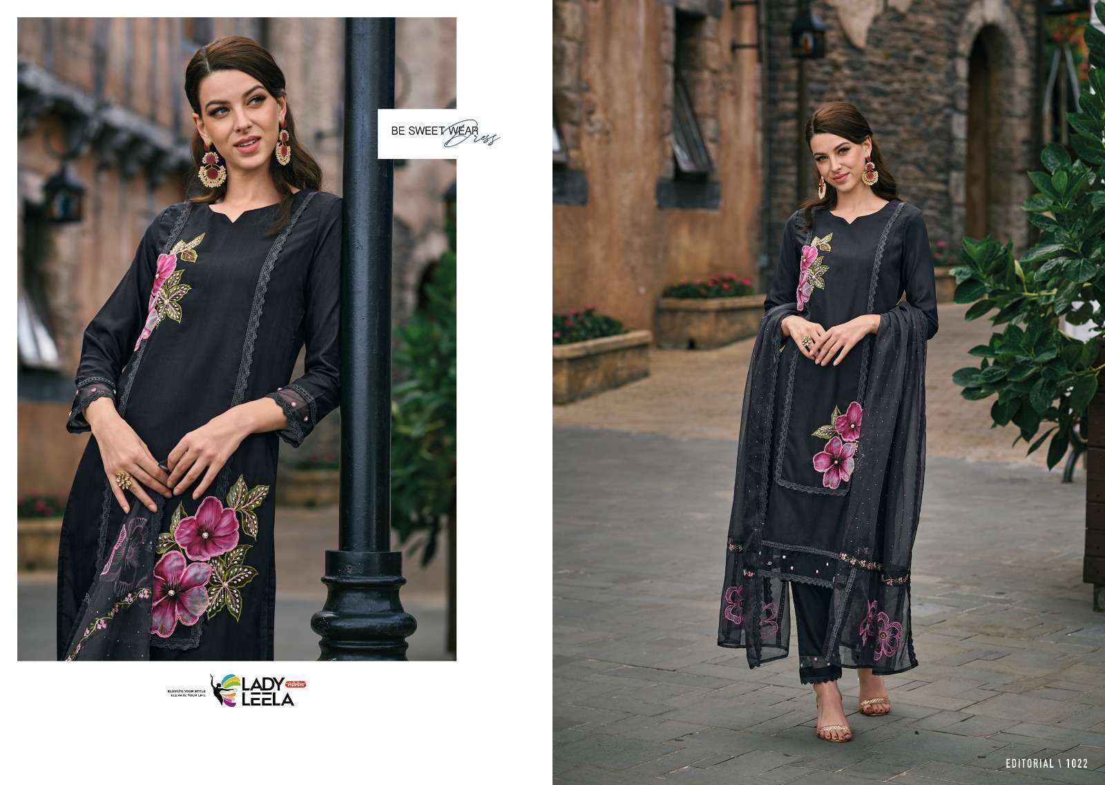 LADY LEELA IBADAT Kurti Pant dupatta Wholesale