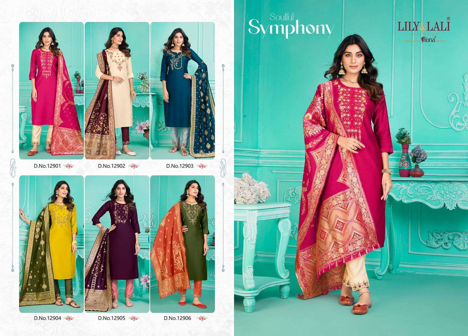 LILY & LALI GULMEENA-2 Kurti 
