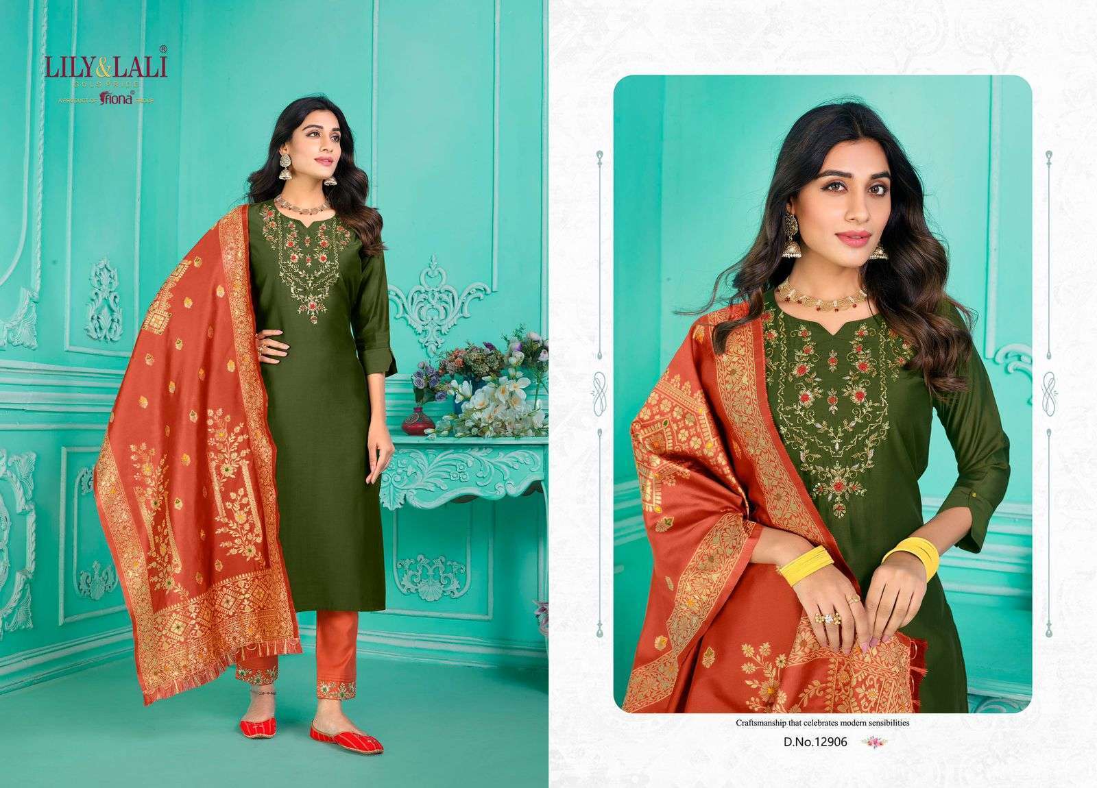 LILY & LALI GULMEENA-2 Kurti 