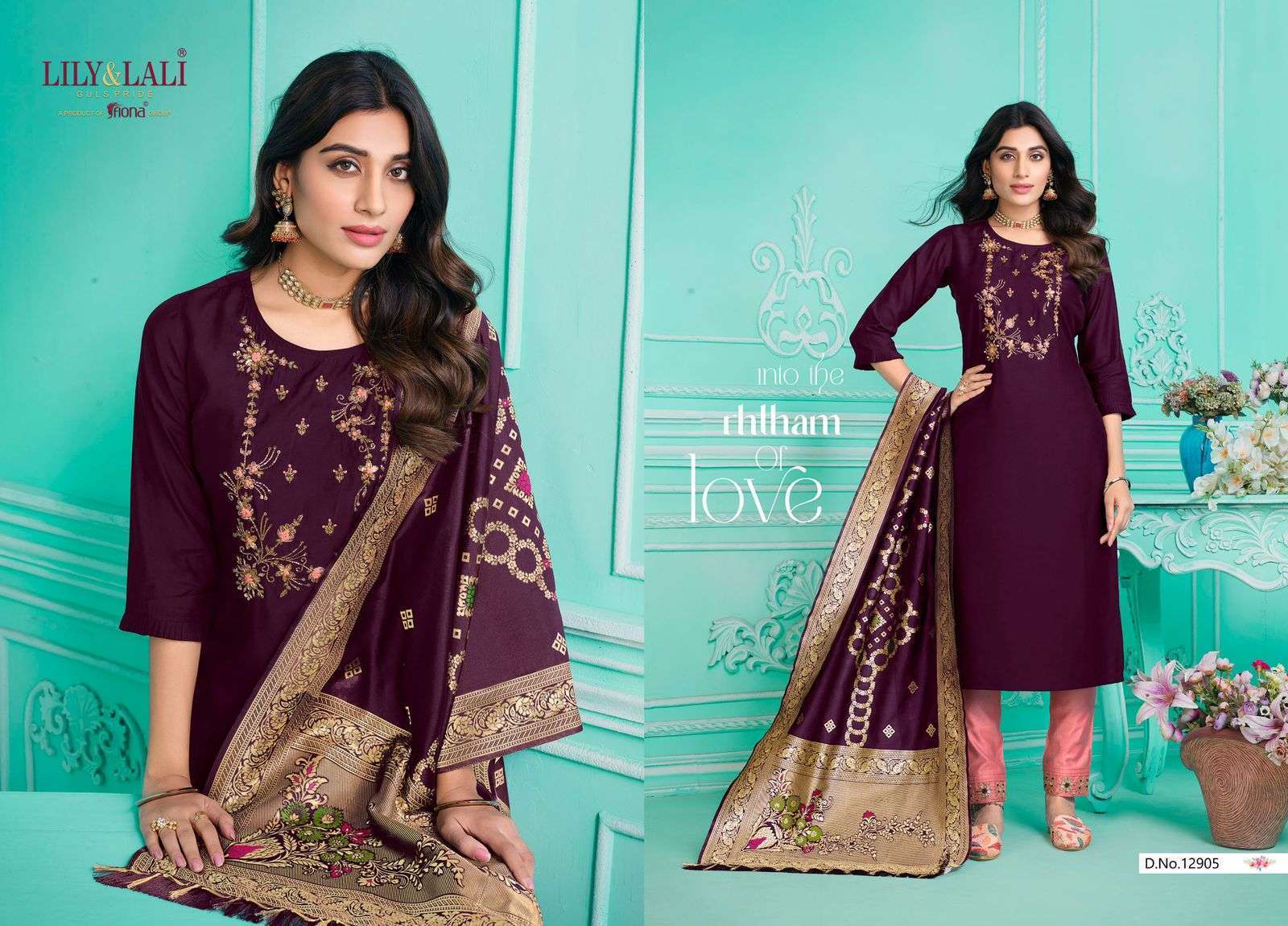 LILY & LALI GULMEENA-2 Kurti 