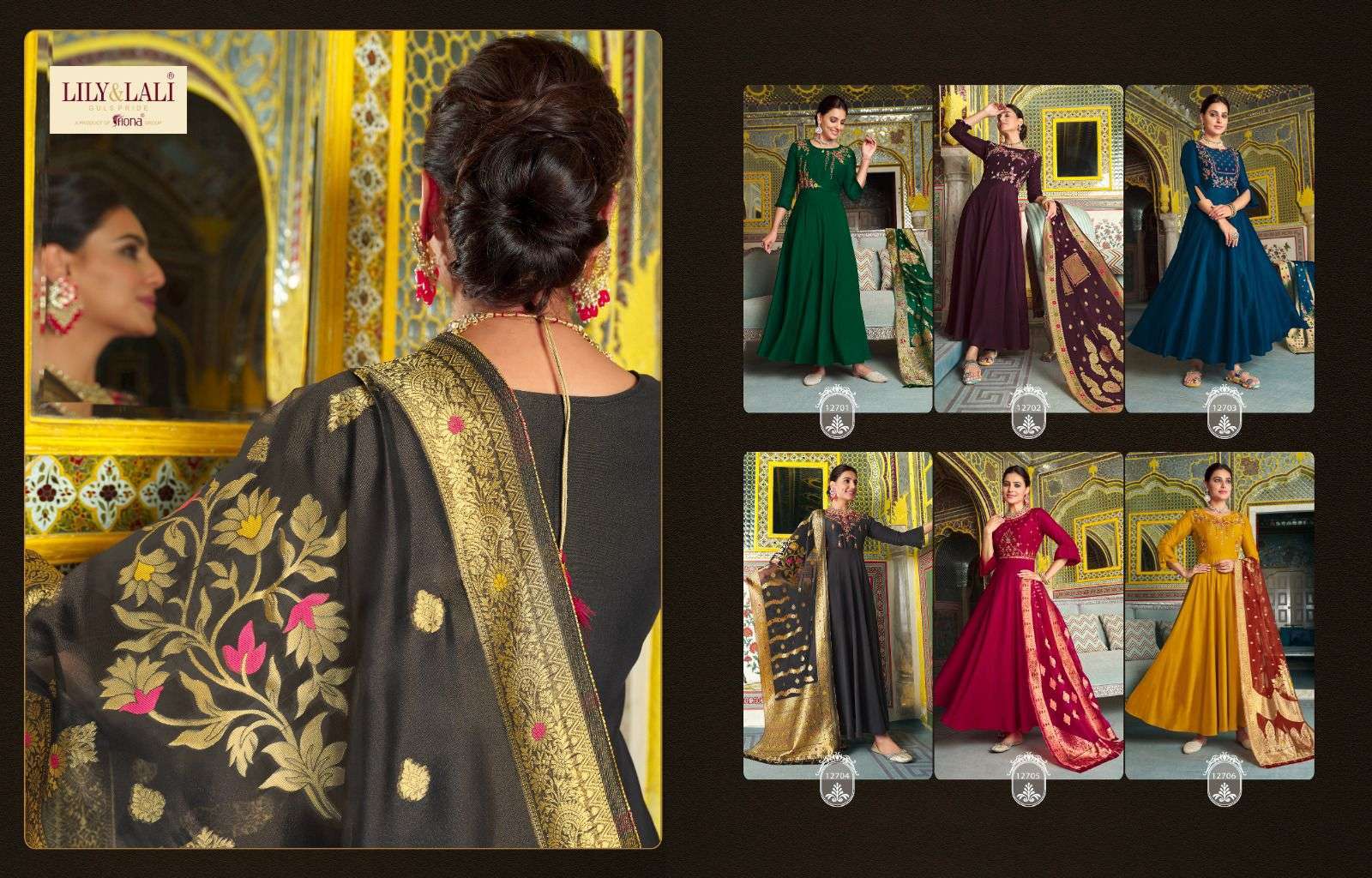 LILY & LALI MOHINI VOGUE Silk  Kurti