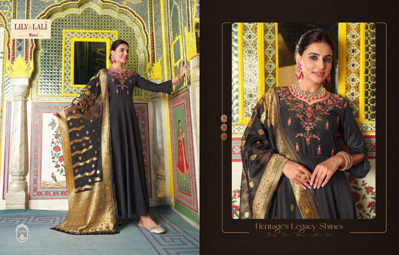 LILY & LALI MOHINI VOGUE Silk  Kurti