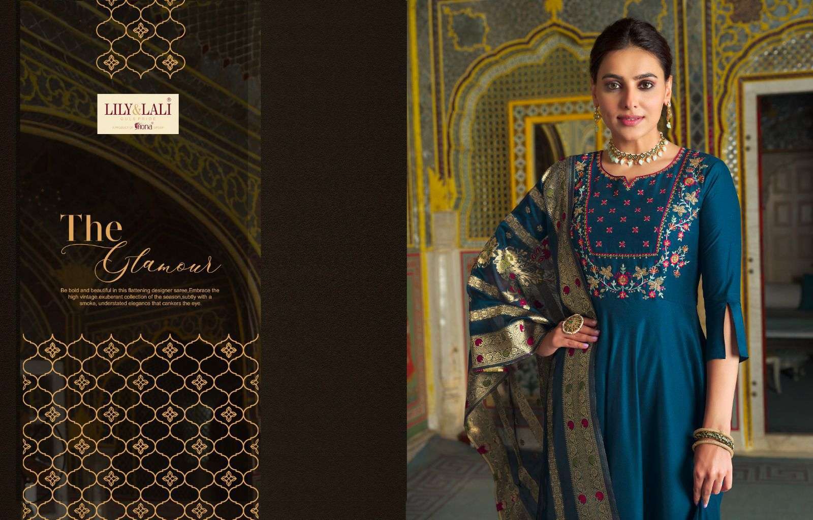 LILY & LALI MOHINI VOGUE Silk  Kurti