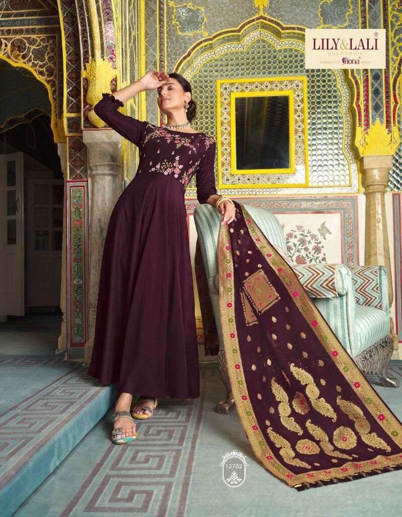 LILY & LALI MOHINI VOGUE Silk  Kurti