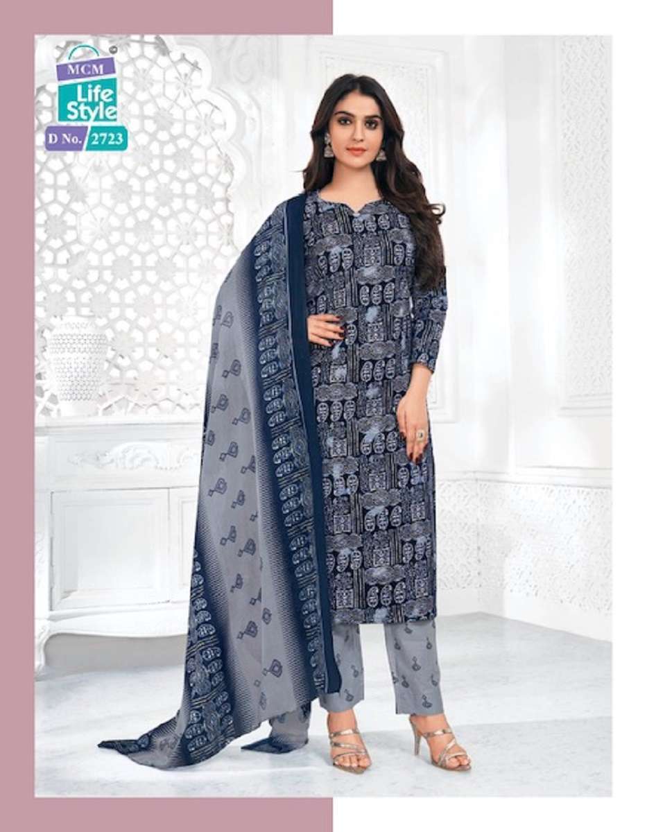 MCM Priyalaxmi Vol-27 –  Cotton Dress Material 