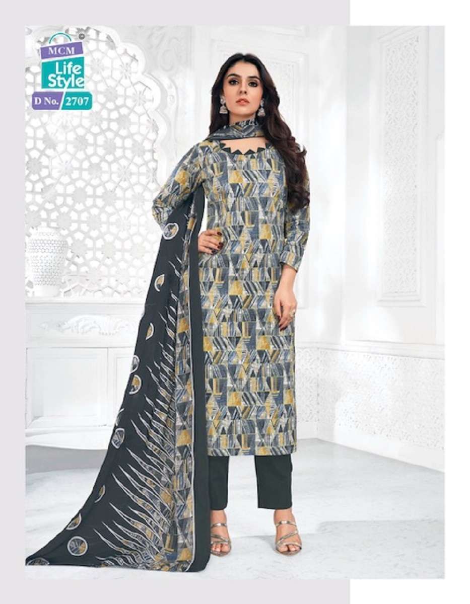 MCM Priyalaxmi Vol-27 –  Cotton Dress Material 