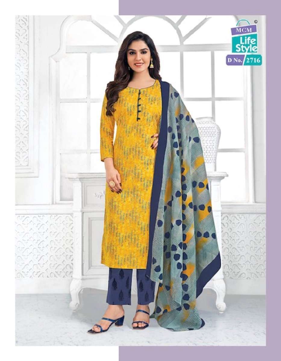 MCM Priyalaxmi Vol-27 –  Cotton Dress Material 