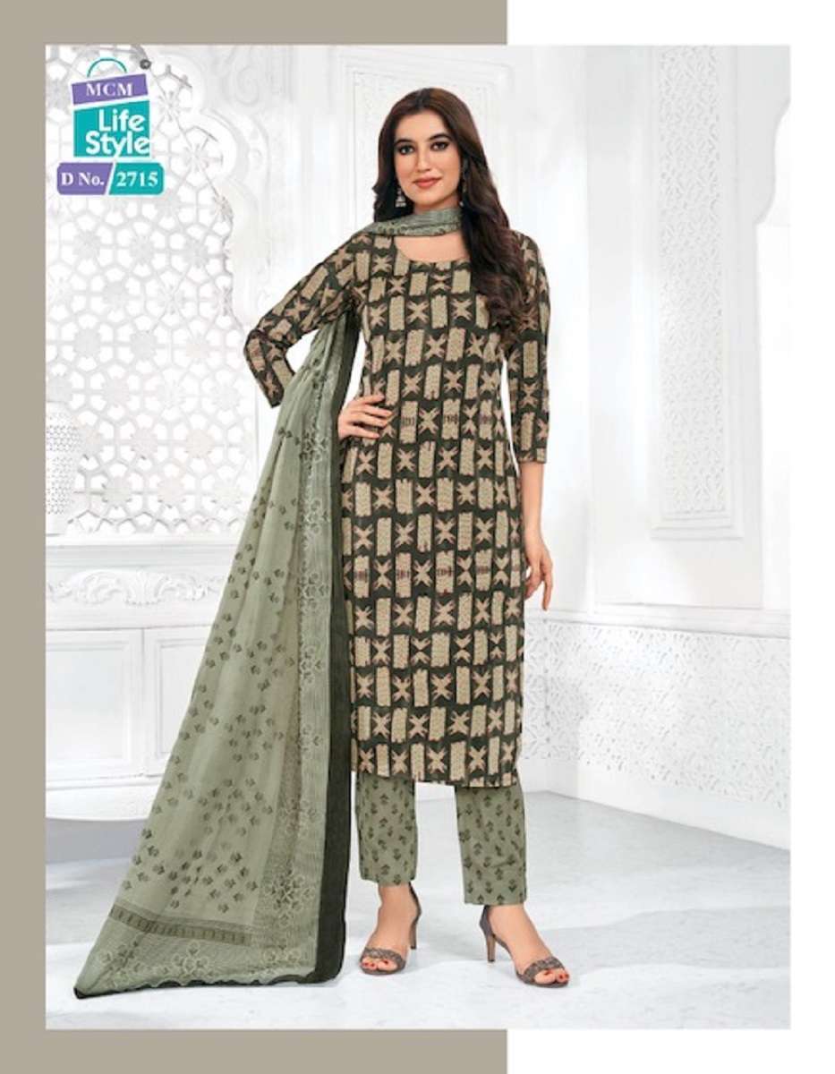 MCM Priyalaxmi Vol-27 –  Cotton Dress Material 