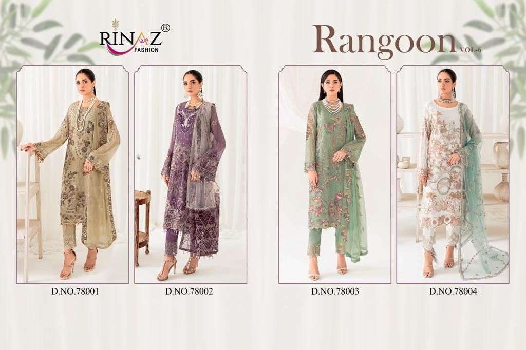 RINAZ-FASHION RANGOON VOL 6 Salwar Kameez