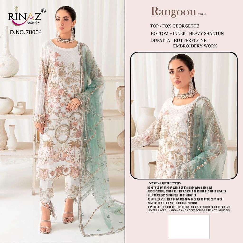 RINAZ-FASHION RANGOON VOL 6 Salwar Kameez