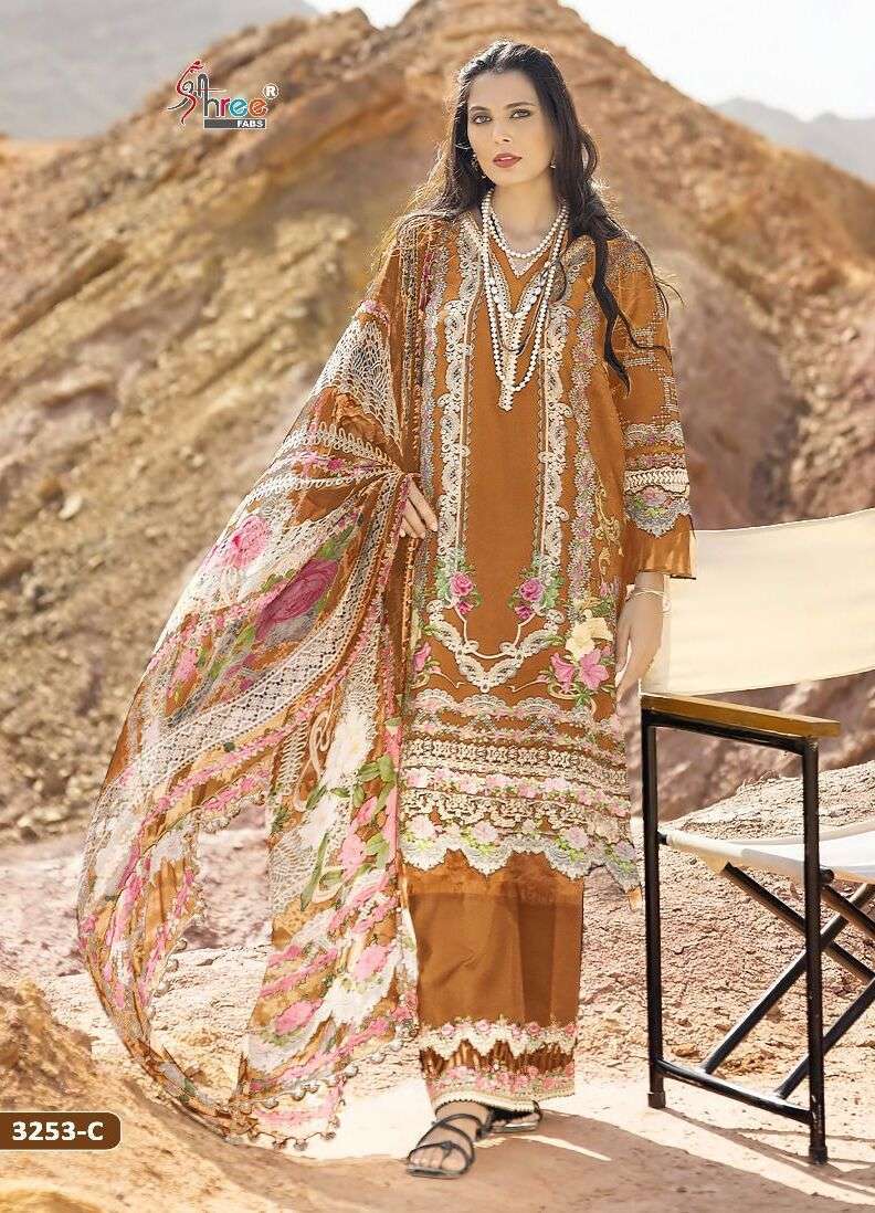Shree Elaf Premium Lawn Chiffon Dupatta Pakistani Salwar Kammez Wholesale