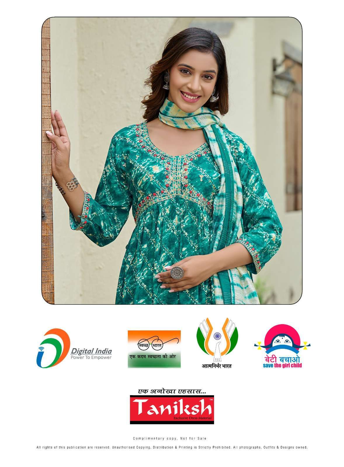 TANIKSH SAKKU 2 ALIA CUT Kurti