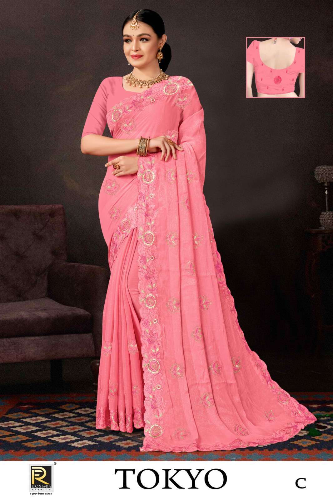 TOKYO BY RONISHA designer saree wholesale