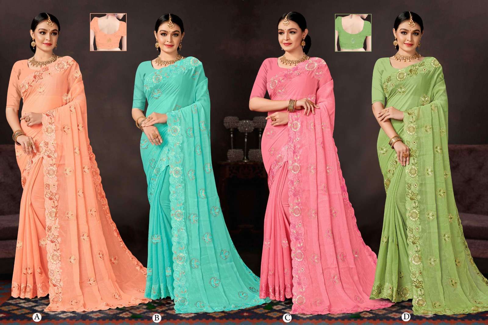 TOKYO BY RONISHA designer saree wholesale