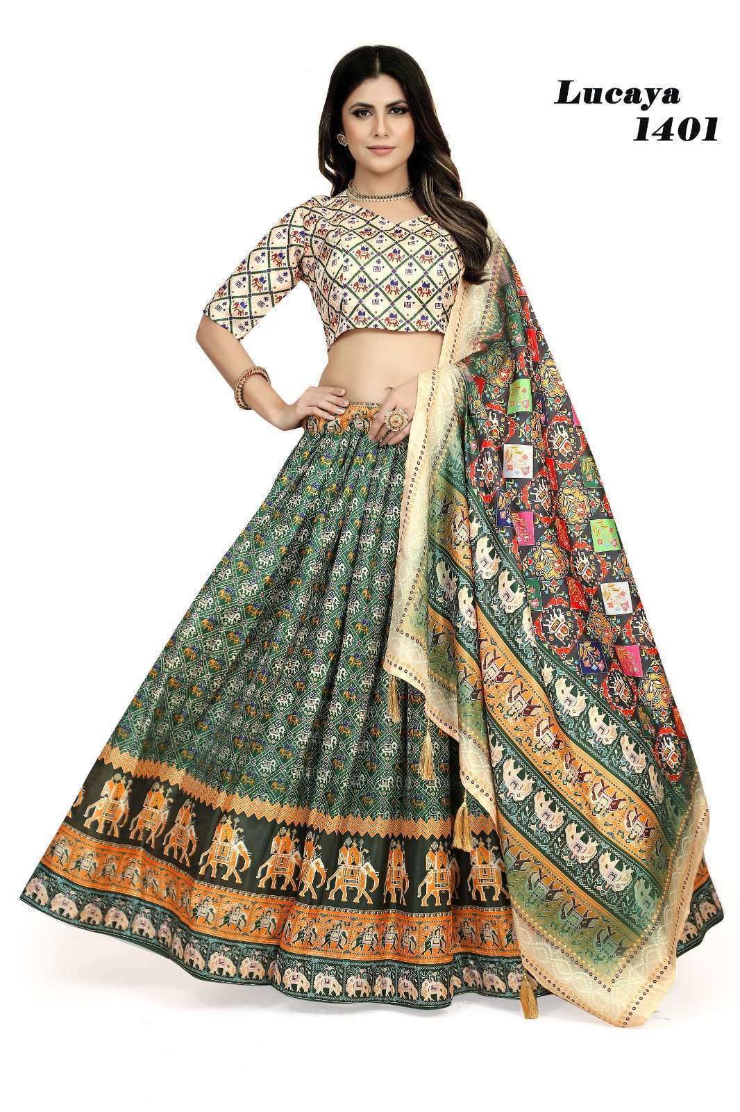 Universal Fashion Lucaya Vol 1401 Digital Printed Lehenga Choli