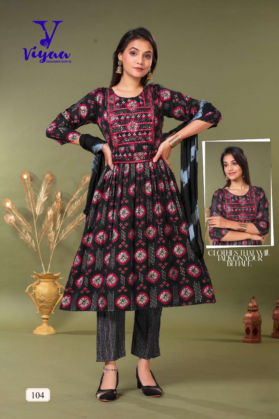 VIYAA DESIGNER MALINI V1 capsule Kurti 