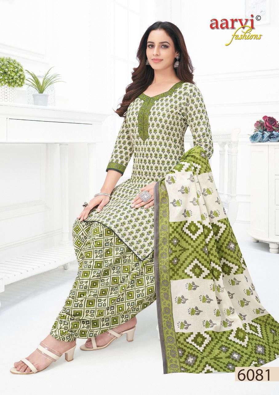 Aarvi Special Patiyala Vol-18 Cotton Dress Material -Wholesale manufacture in india