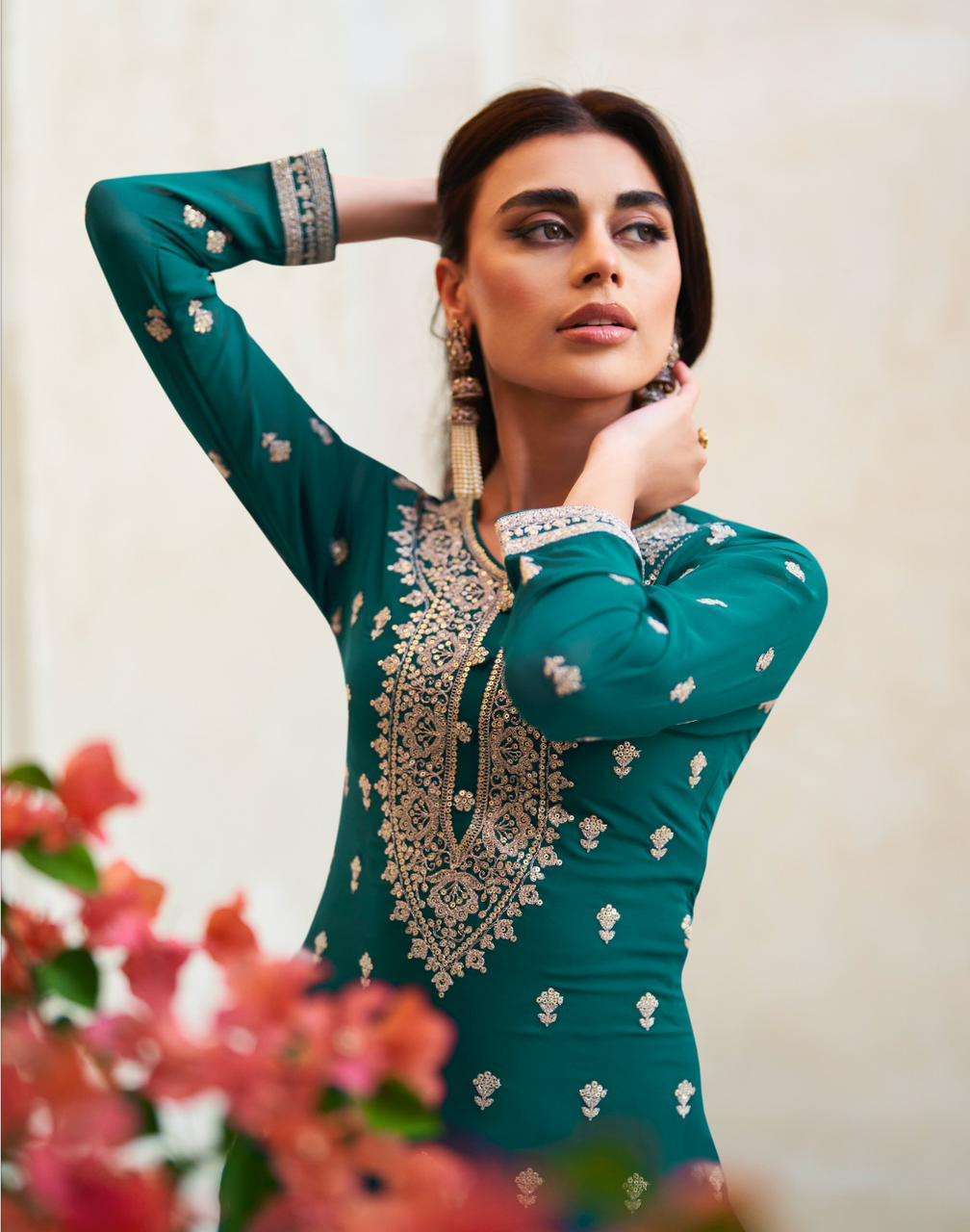 Aashirwad Creation Zohra Salwar Kameez