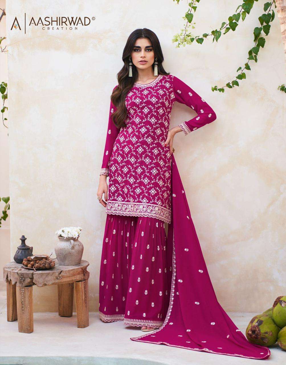 Aashirwad Creation Zohra Salwar Kameez