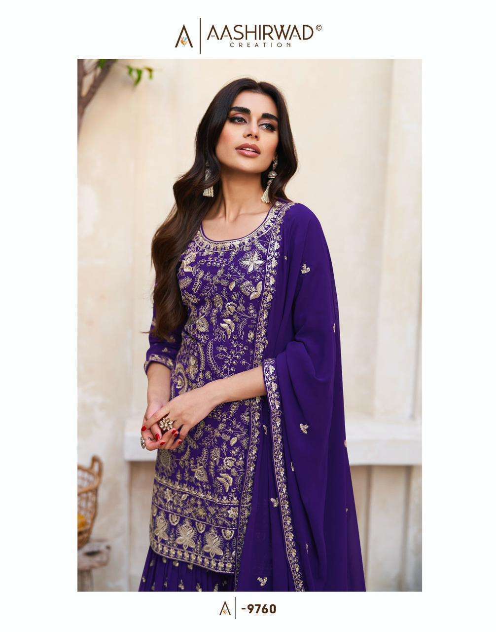 Aashirwad Creation Zohra Salwar Kameez