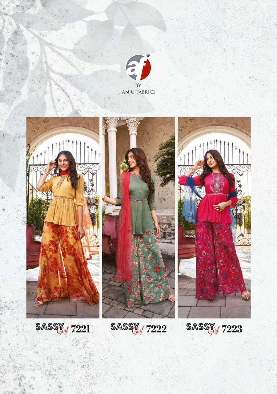 Af Sassy Girl Vol 3 Stylish Look Designer Kurti Manufacturer INDIA