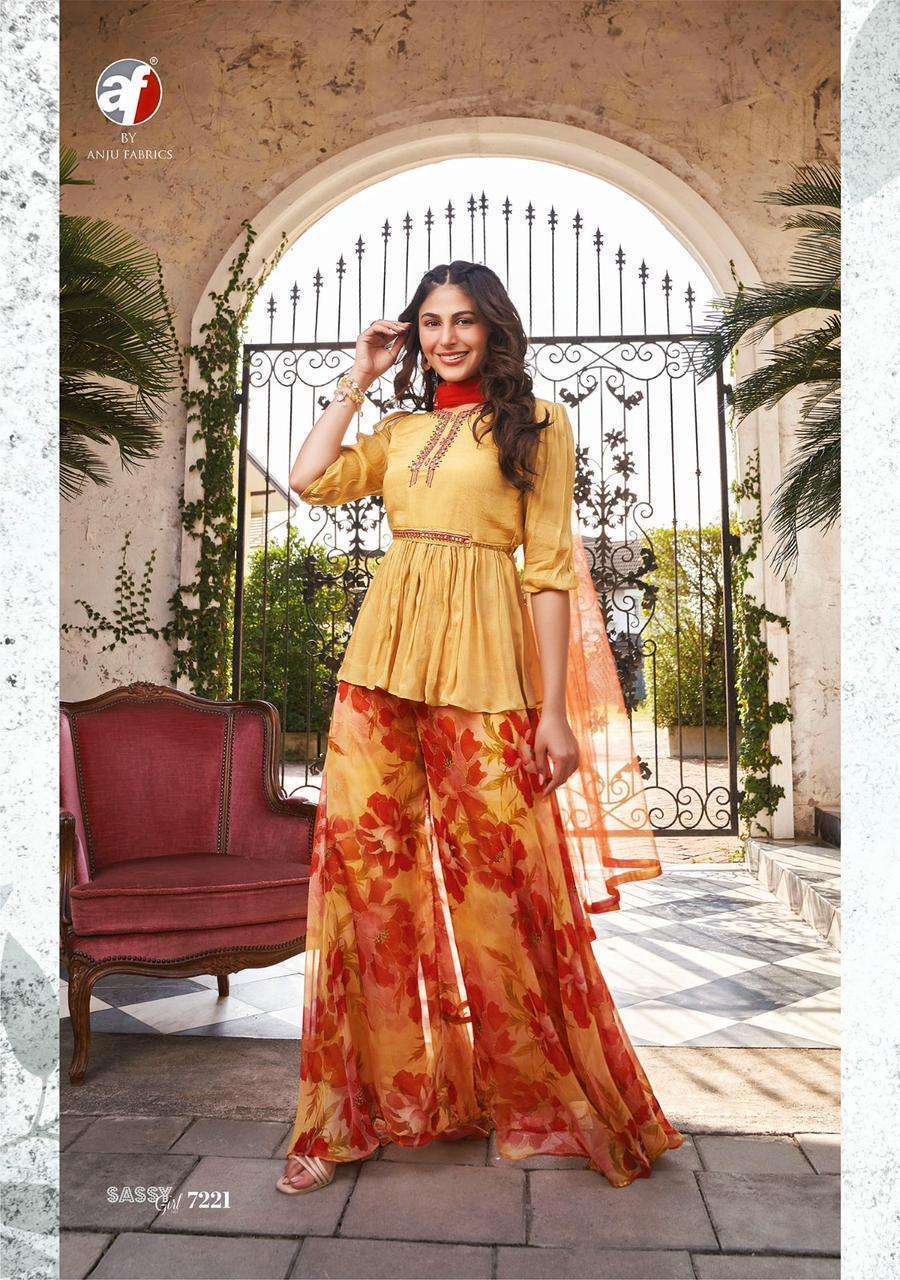 Af Sassy Girl Vol 3 Stylish Look Designer Kurti Manufacturer INDIA