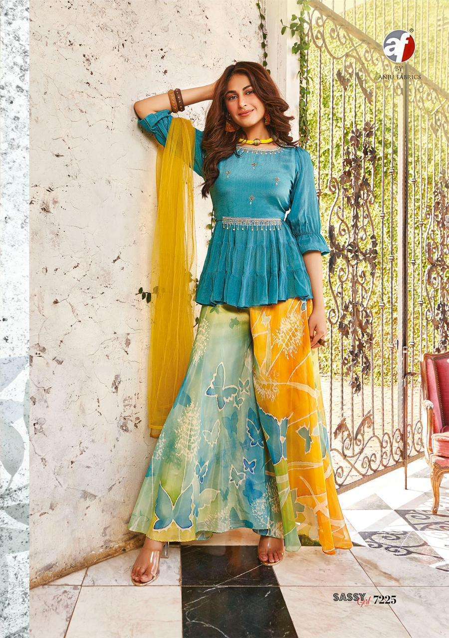Af Sassy Girl Vol 3 Stylish Look Designer Kurti Manufacturer INDIA