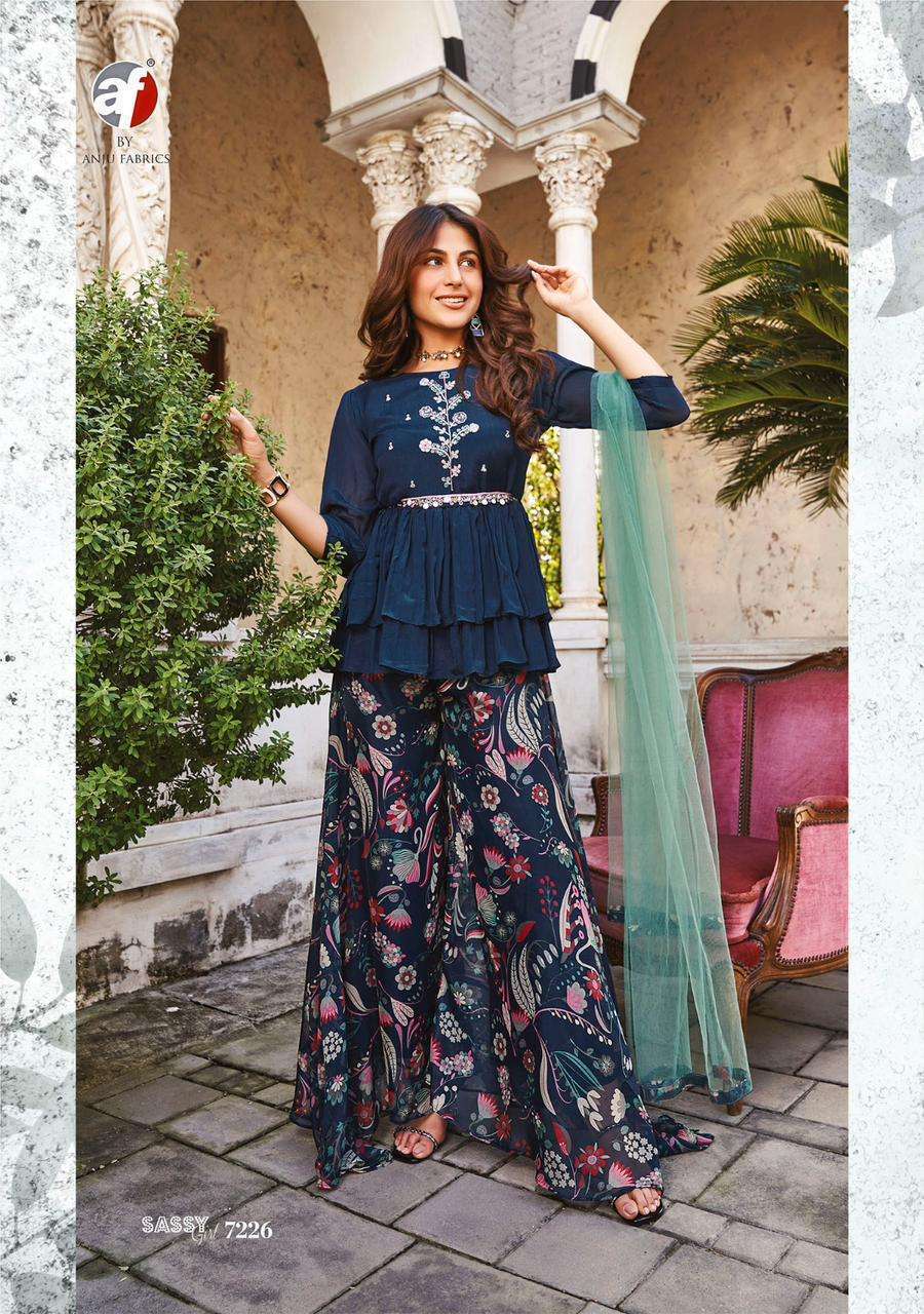 Af Sassy Girl Vol 3 Stylish Look Designer Kurti Manufacturer INDIA