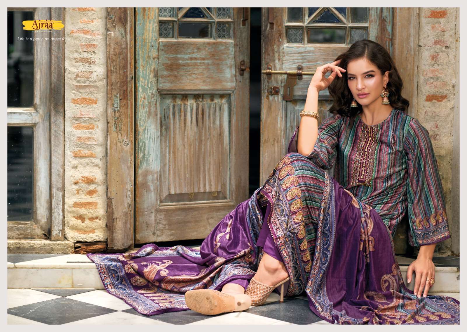 Ajraa Zohra Salwar Kameez Wholesale In INDIA