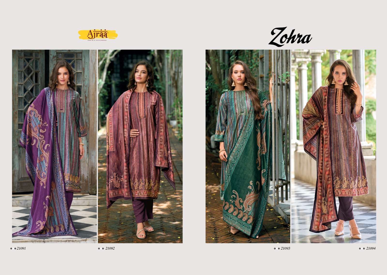 Ajraa Zohra Salwar Kameez Wholesale In INDIA