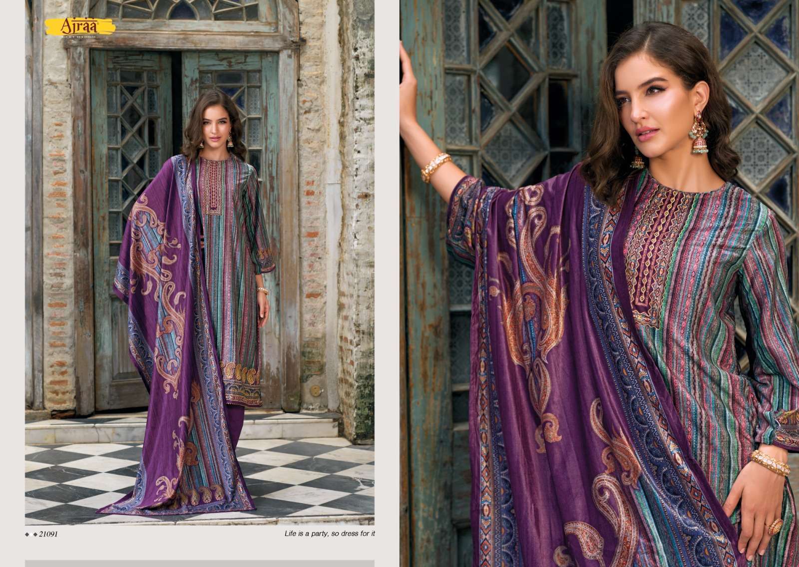 Ajraa Zohra Salwar Kameez Wholesale In INDIA