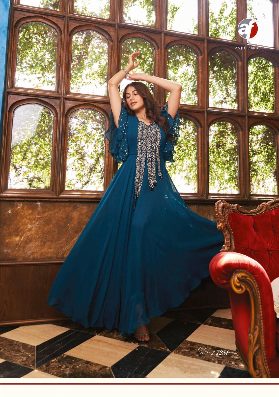 Anju Party Wear Vol 2 Designer Branded Kurti Wholesaler SURAT