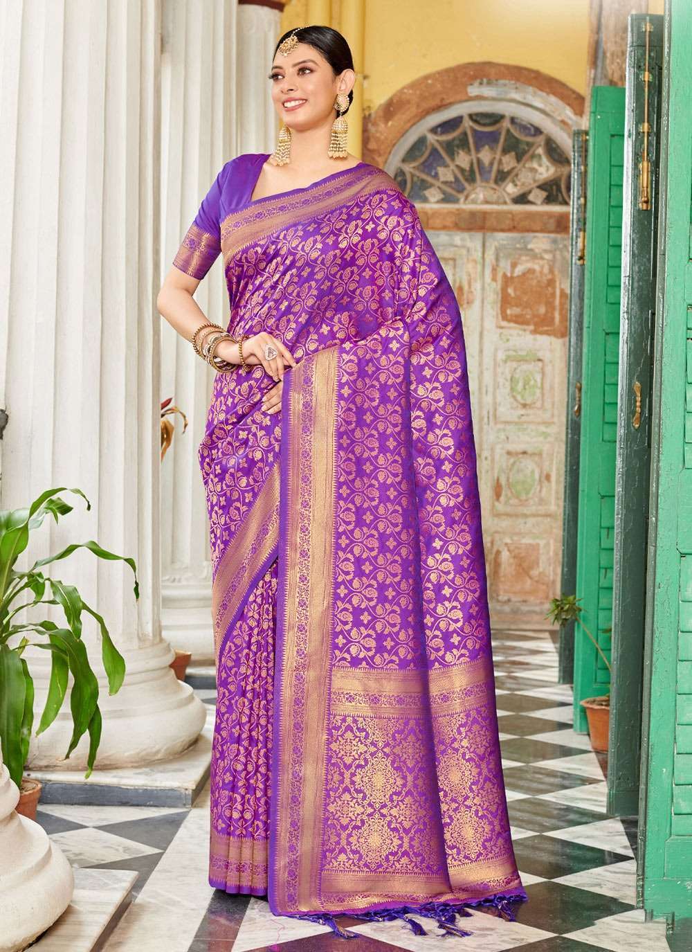 Bunawat Hemlata Banarasi Silk Saree 