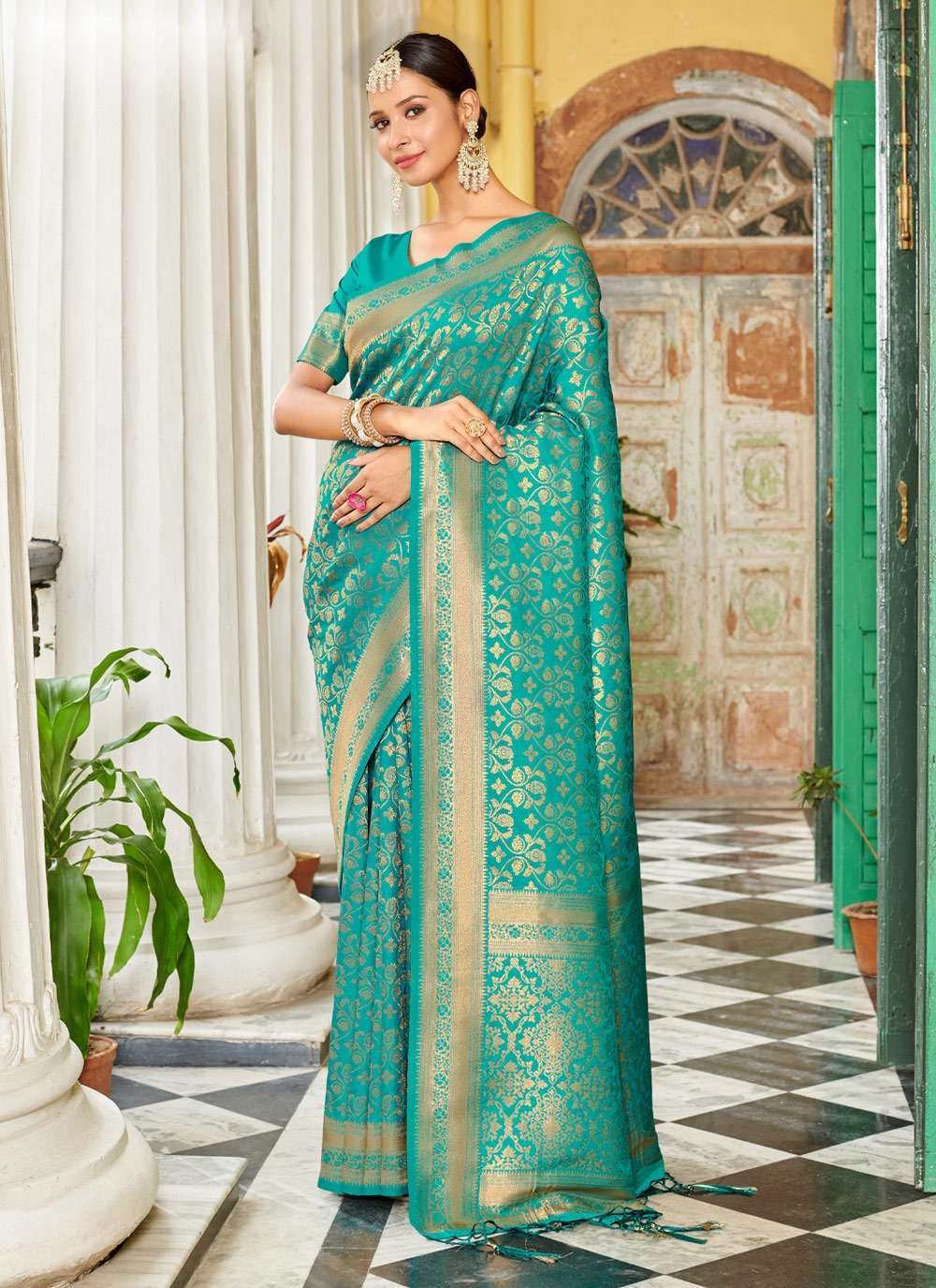 Bunawat Hemlata Banarasi Silk Saree 