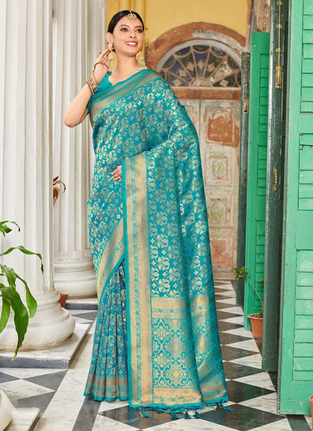 Bunawat Hemlata Banarasi Silk Saree 