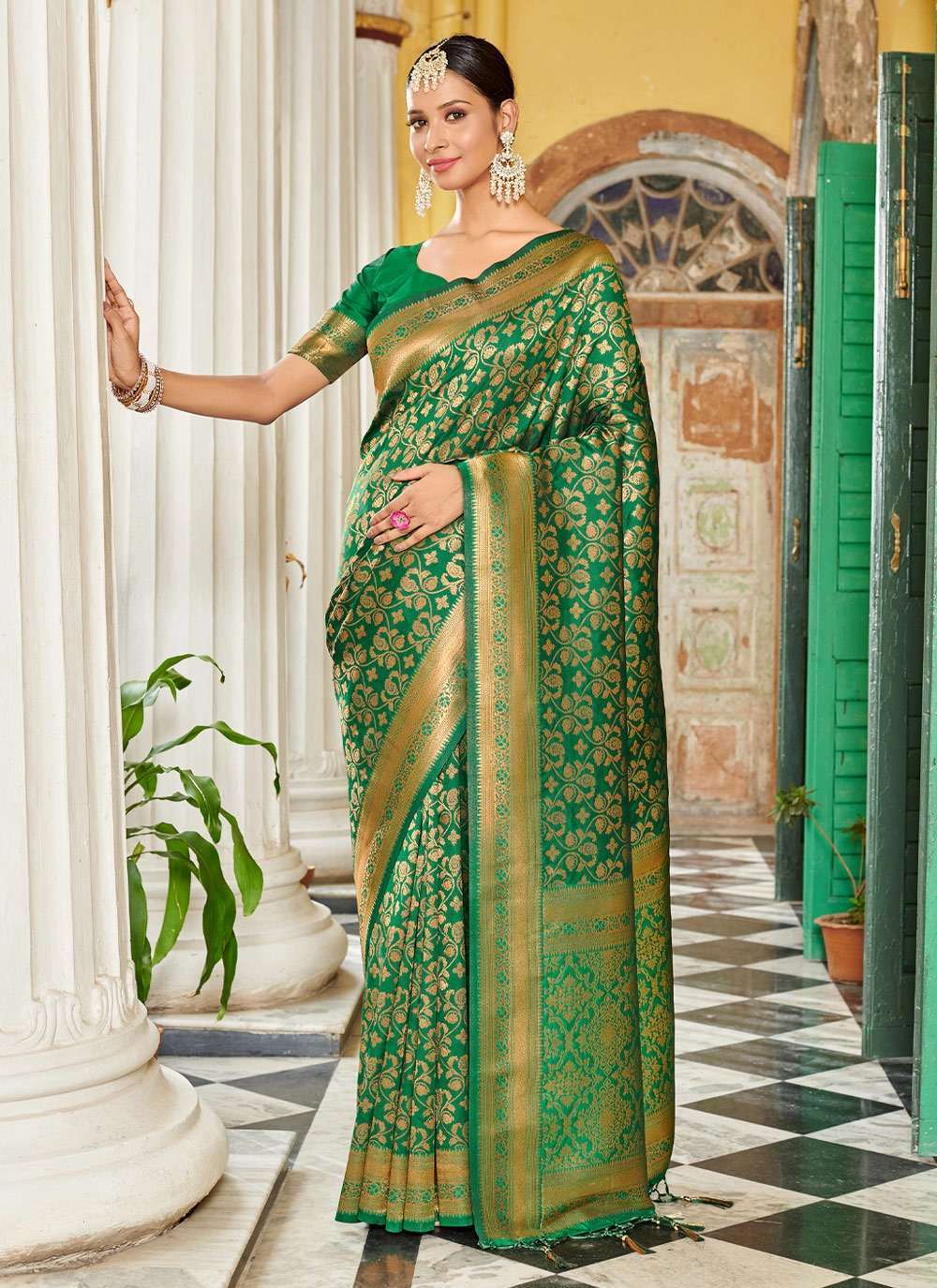 Bunawat Hemlata Banarasi Silk Saree 