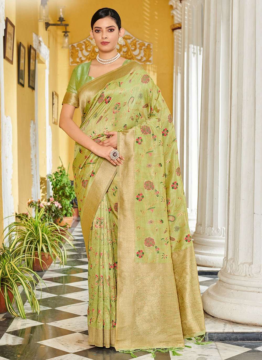 Bunawat Julie Silk Banarasi Silk Saree 