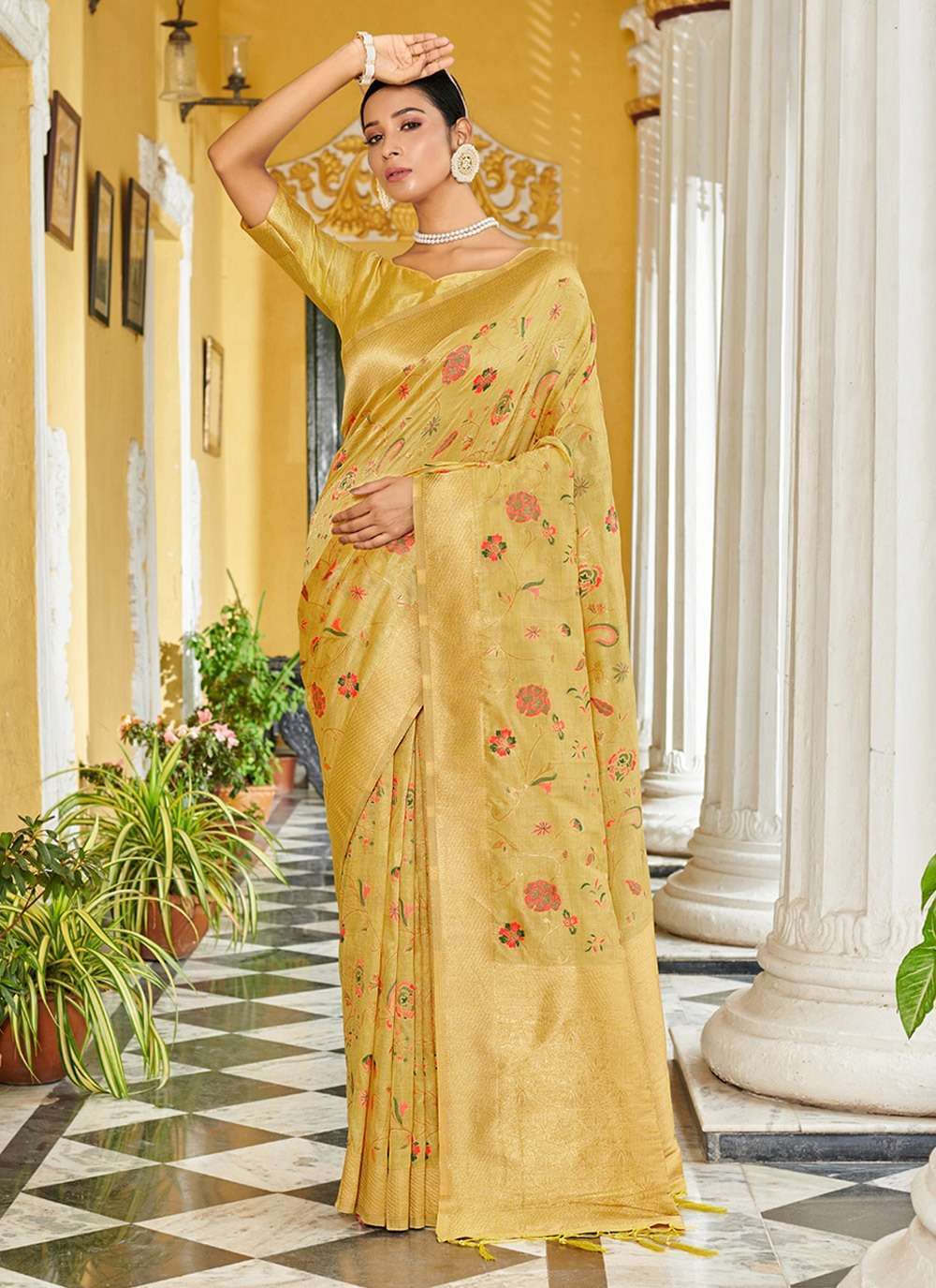 Bunawat Julie Silk Banarasi Silk Saree 