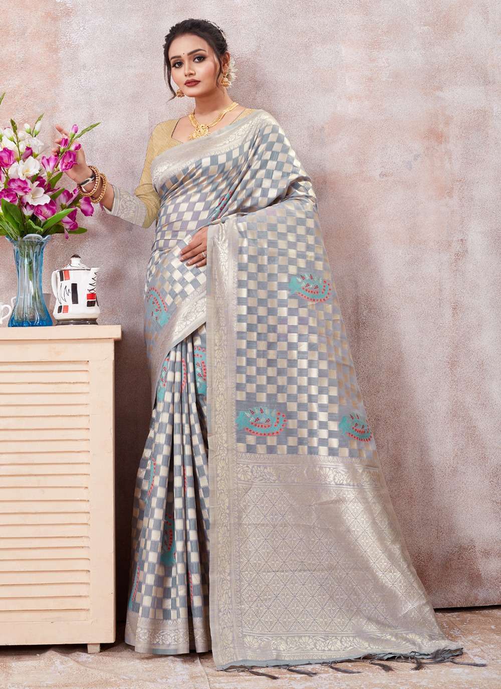 Bunawat Kala Sagar Cotton Saree Wholesale manufacture in surat