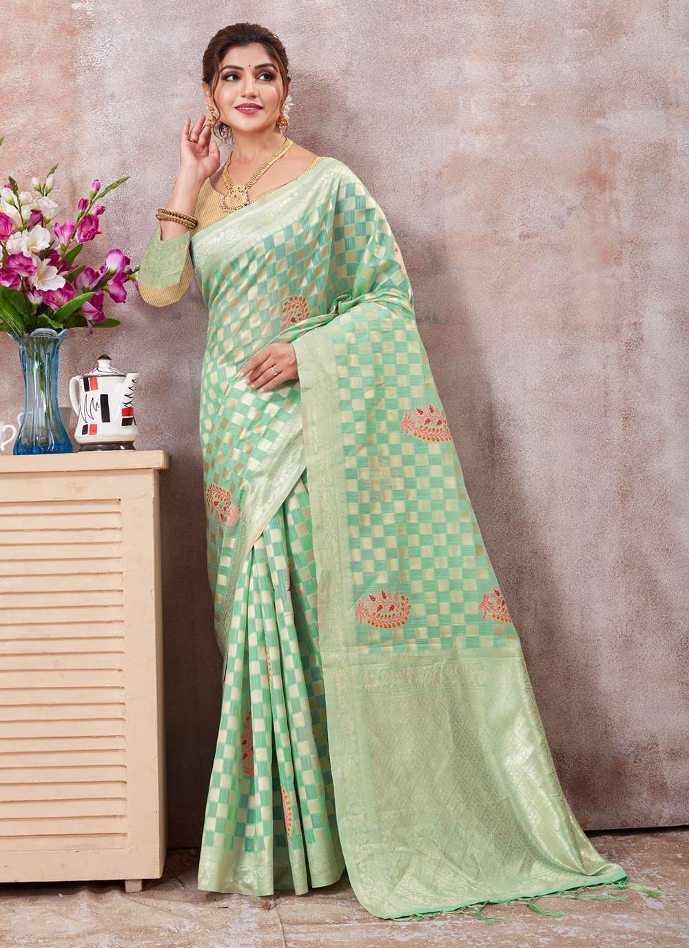 Bunawat Kala Sagar Cotton Saree Wholesale manufacture in surat