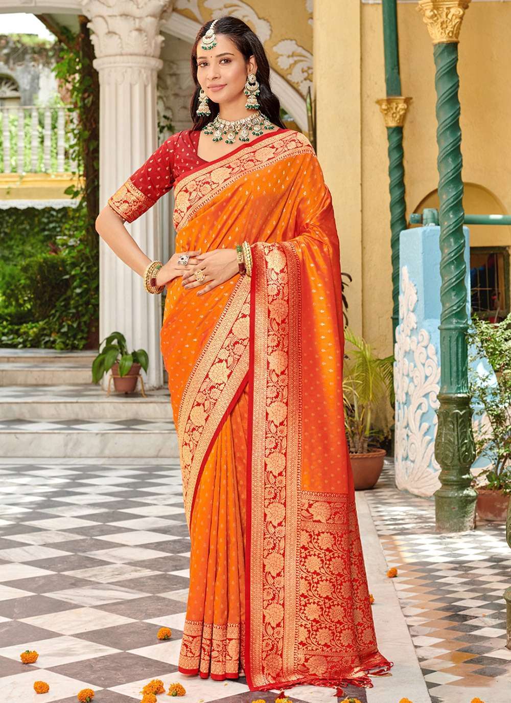 BUNAWAT ROOPREKHA Banarasi Silk Saree 