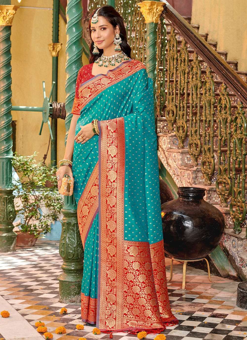 BUNAWAT ROOPREKHA Banarasi Silk Saree 