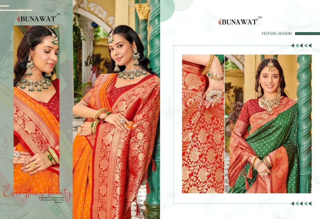 Bunawat Rooprekha Banarasi Silk Saree Wholesale