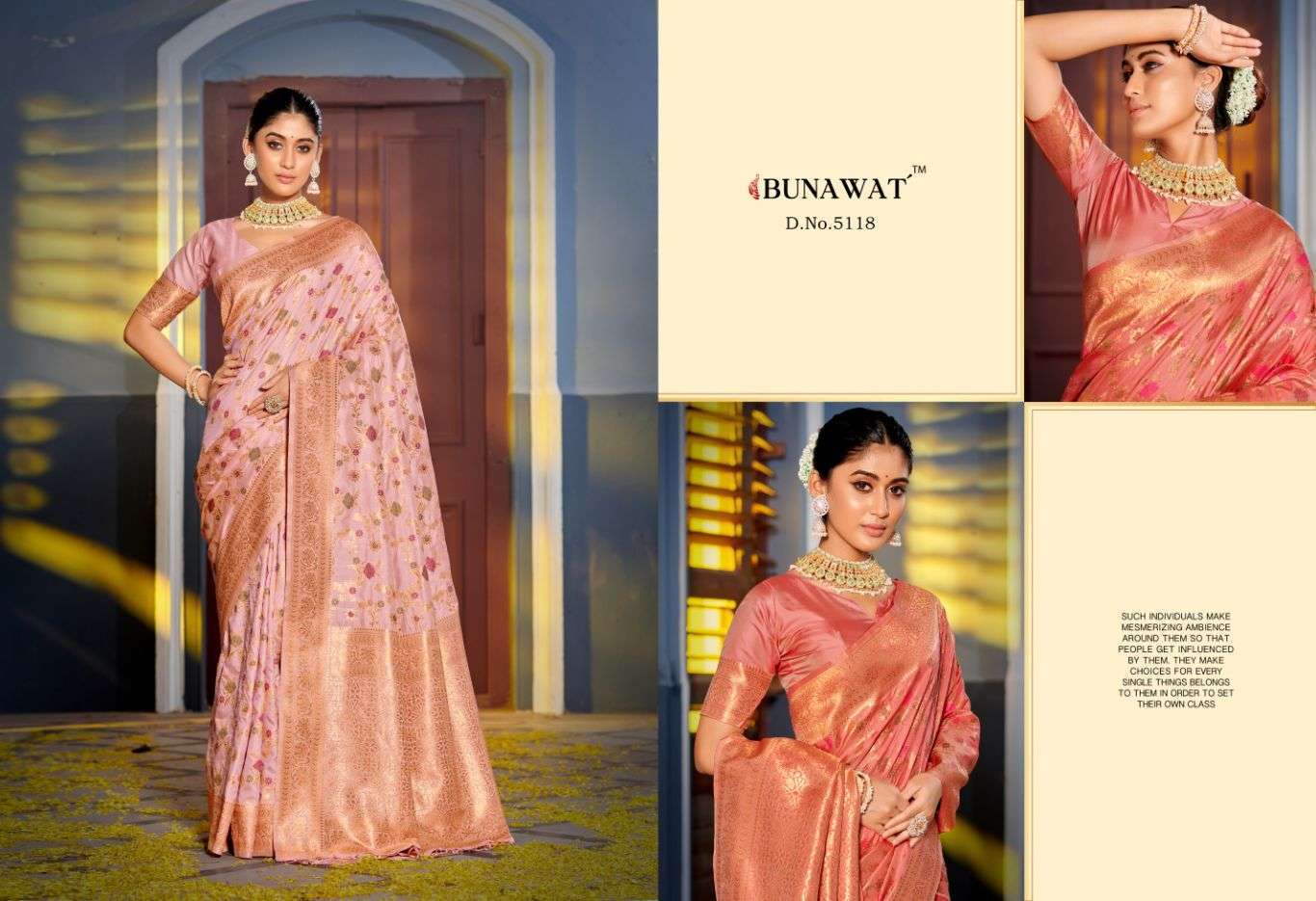 Bunawat Vastukala Heavy Silk Saree Manufacturer In SURAT