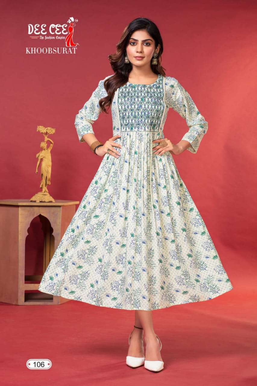 	Deecee Khoobsurat Rayon Kurti Wholesale Price INDIA