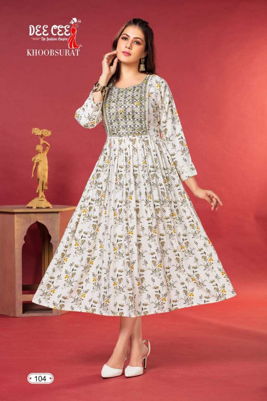 	Deecee Khoobsurat Rayon Kurti Wholesale Price INDIA
