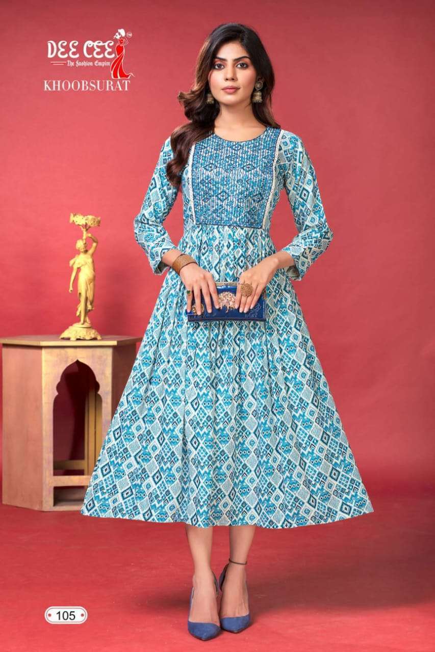 	Deecee Khoobsurat Rayon Kurti Wholesale Price INDIA